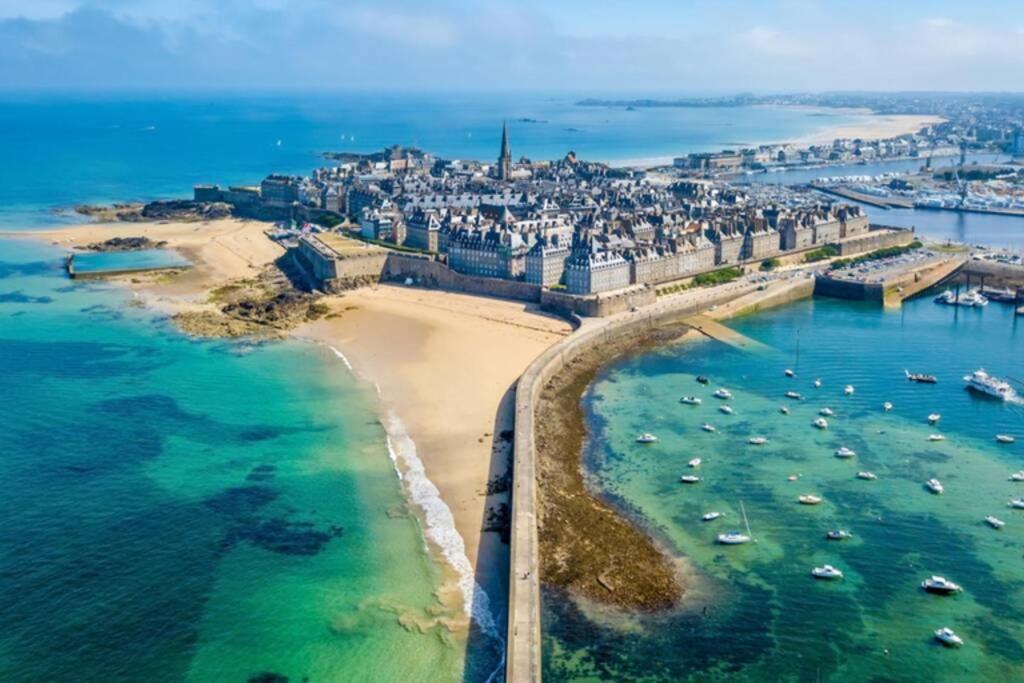 Le Plongeoir De Bon-Secours Leilighet Saint-Malo Eksteriør bilde